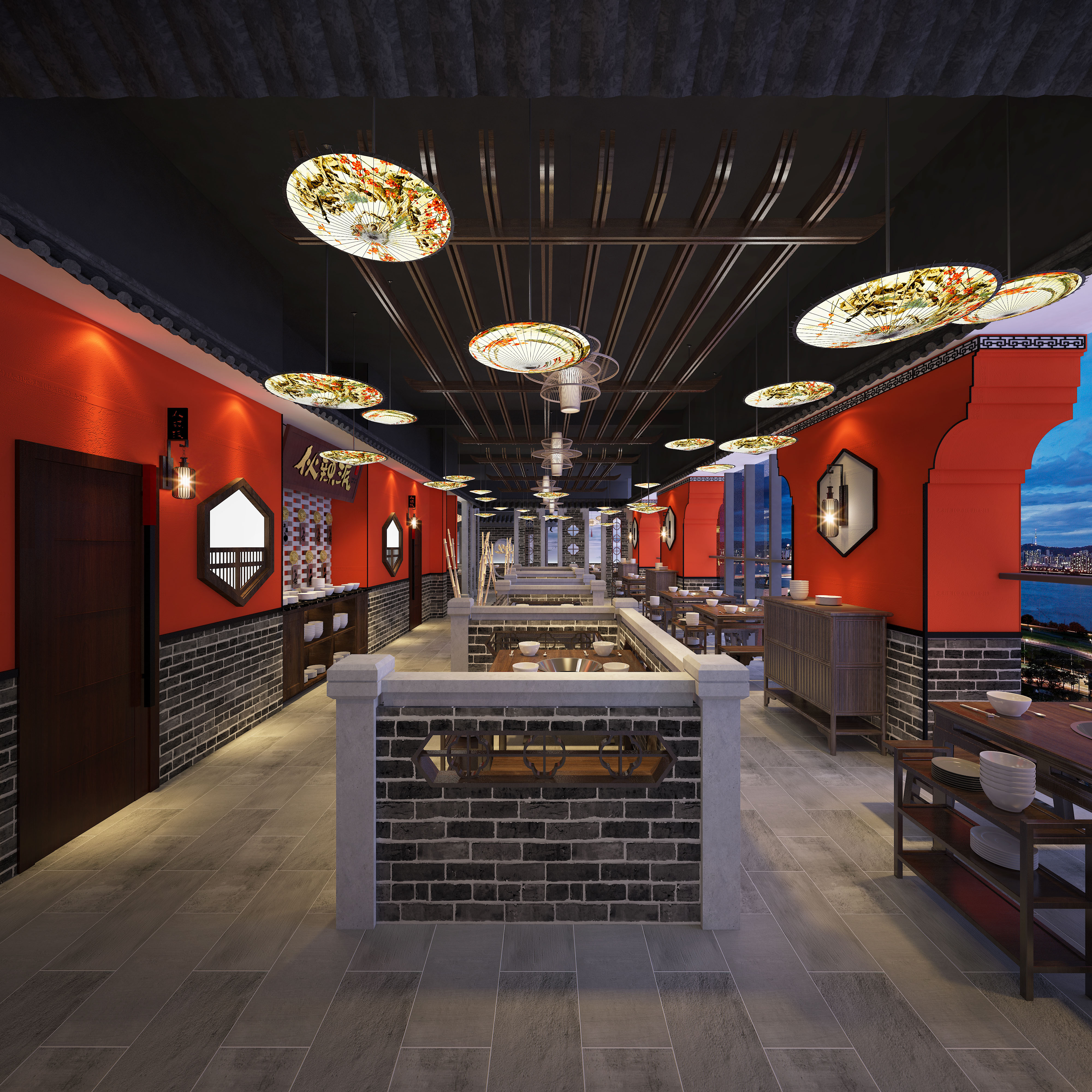 MUSE Design Winners - Wanda Huo La Pai Hotpot Restaurant
