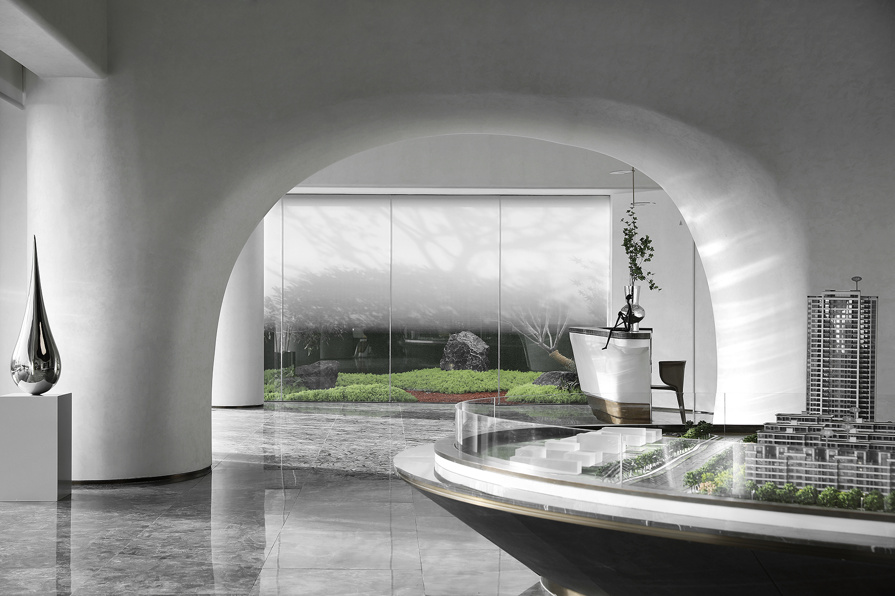 MUSE Design Winners - Zhengzhou Longfor Light Mansion Sales Center