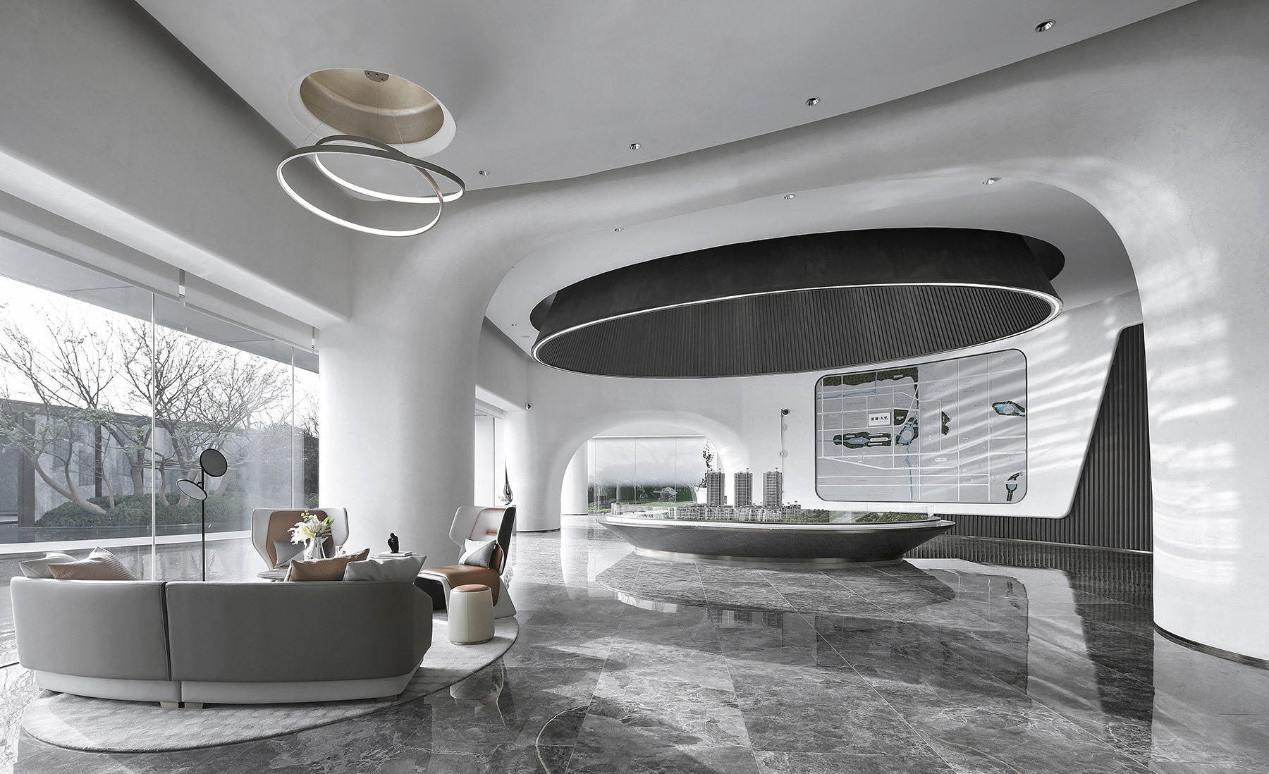 MUSE Design Winners - Zhengzhou Longfor Light Mansion Sales Center