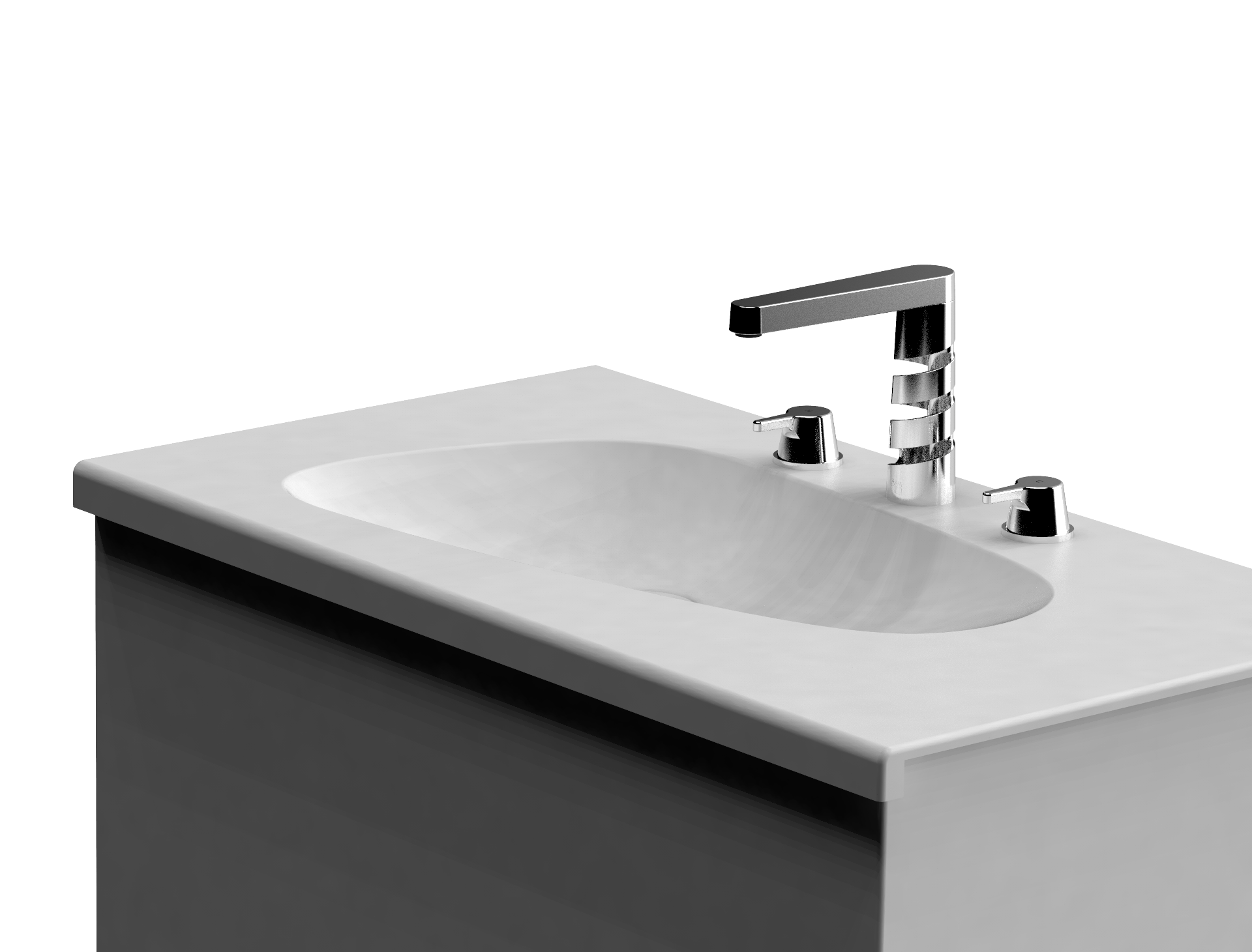 MUSE Design Winners - ZESTY Widespread Bathroom Sink Faucet