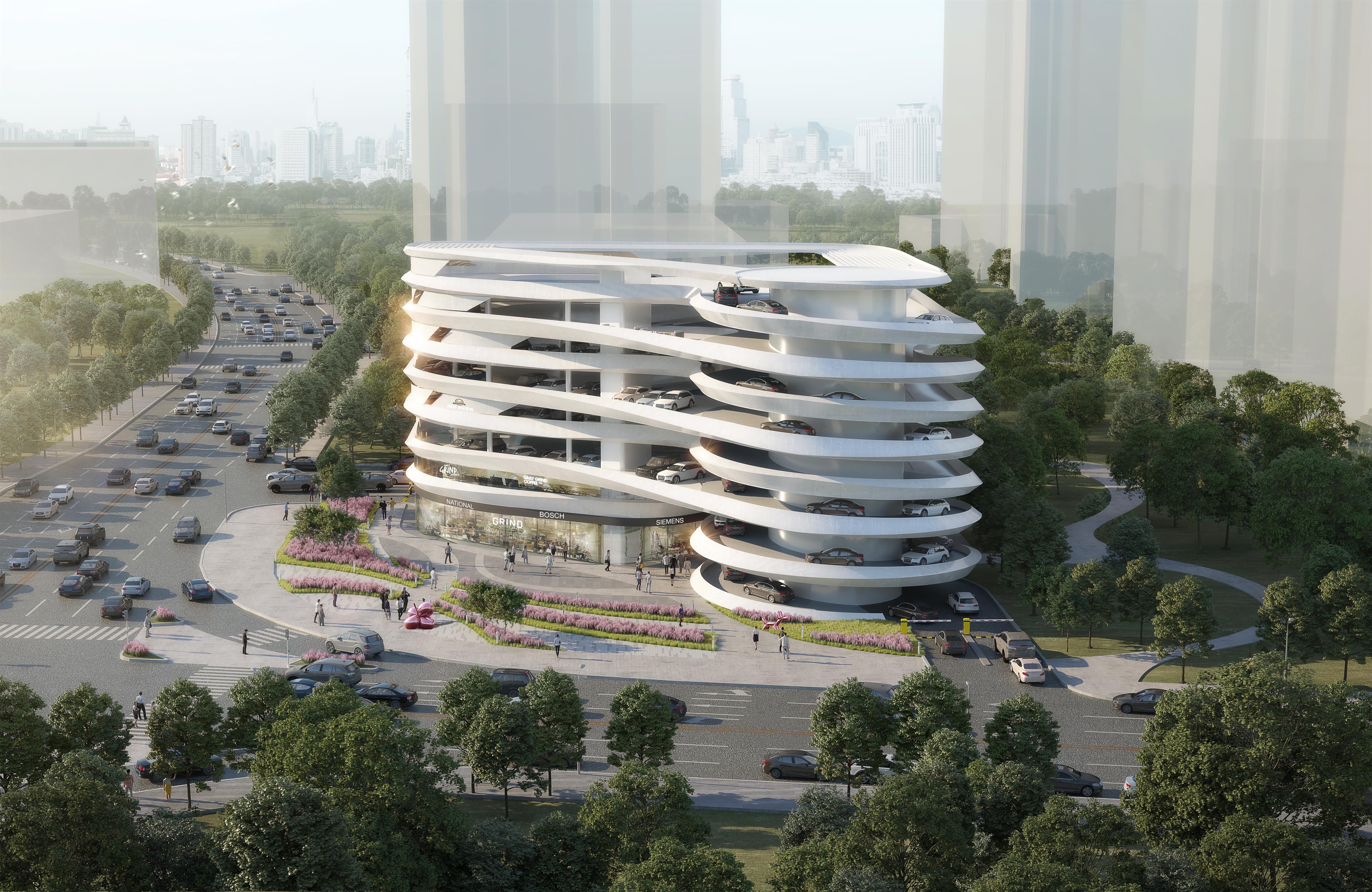 MUSE Design Winners - Dongguan CBD Parking Building
