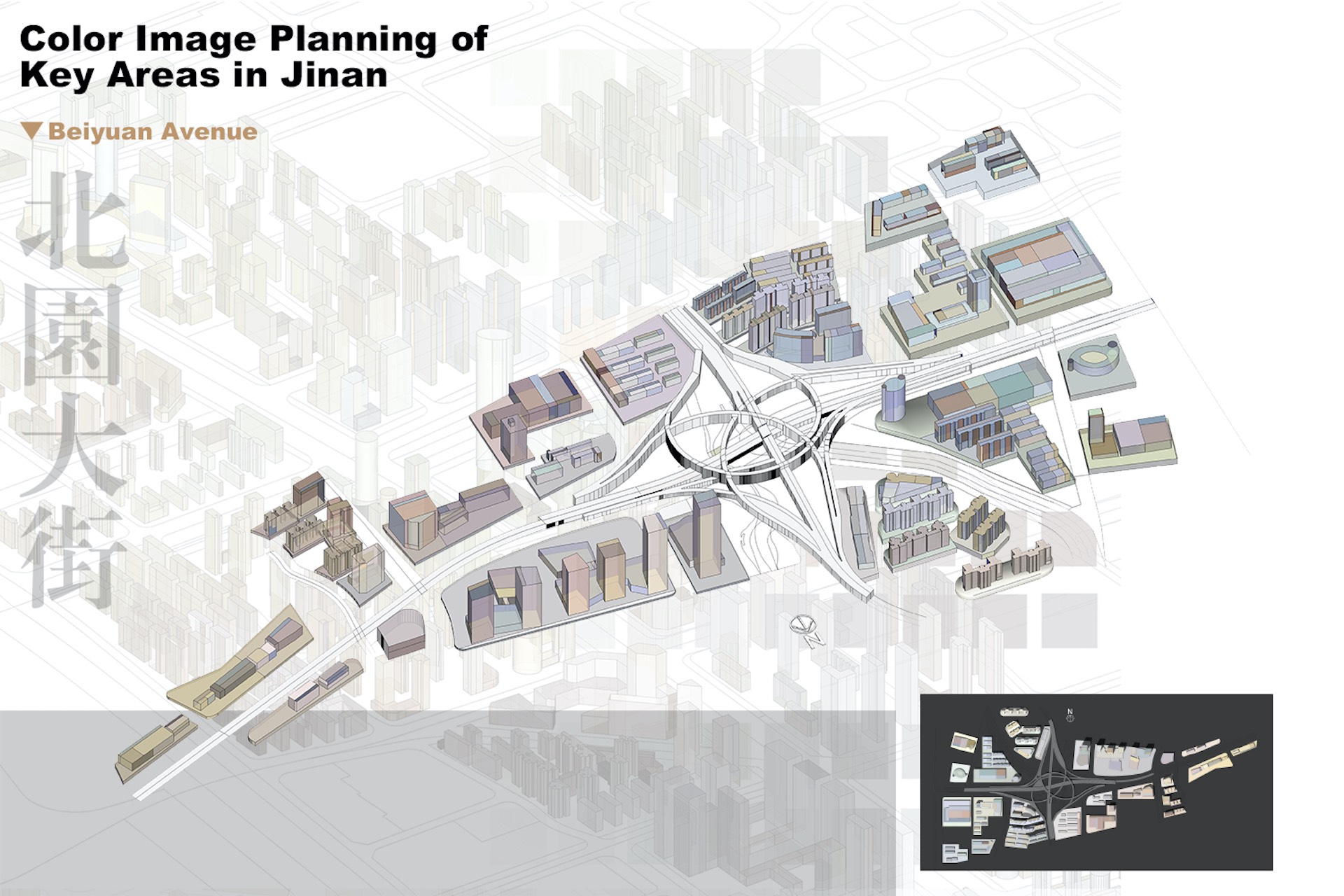 MUSE Design Winners - Urban Color Planning and Design of Jinan Key Areas