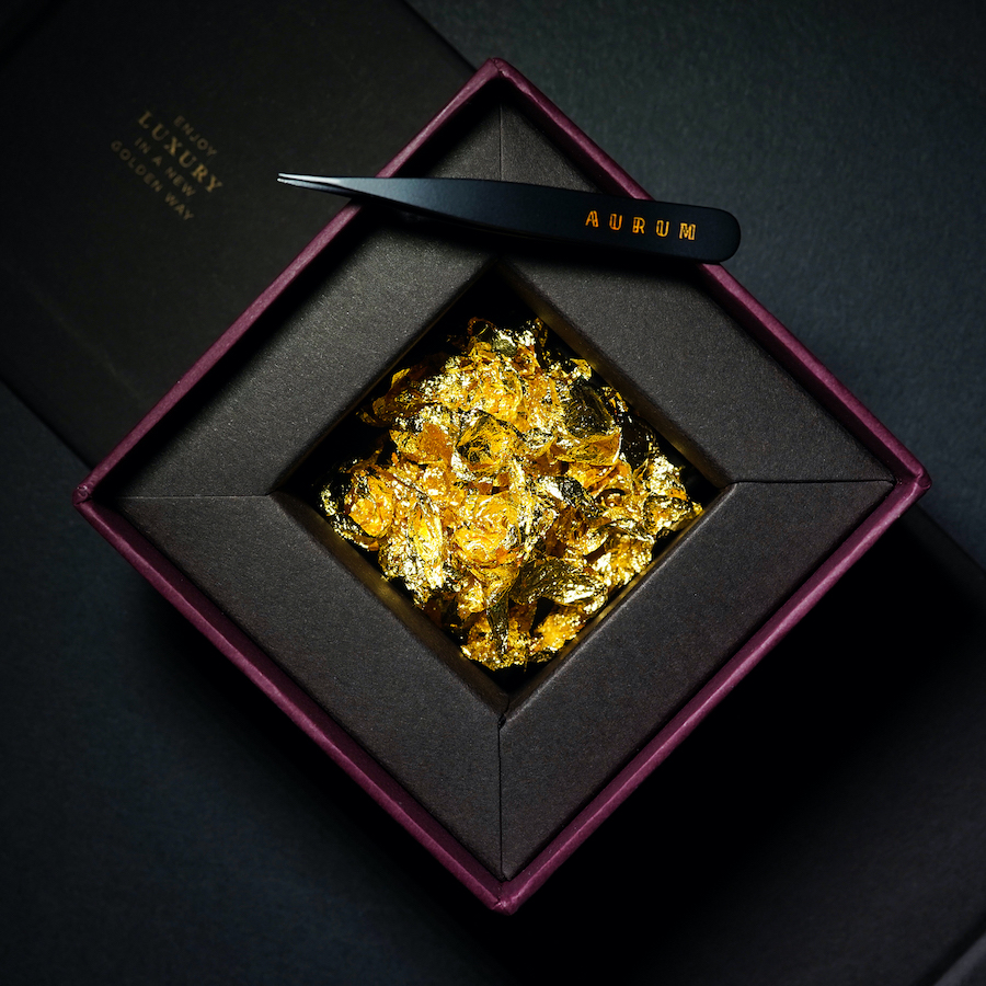 MUSE Design Winners - AURUM Gold Leaf Packaging