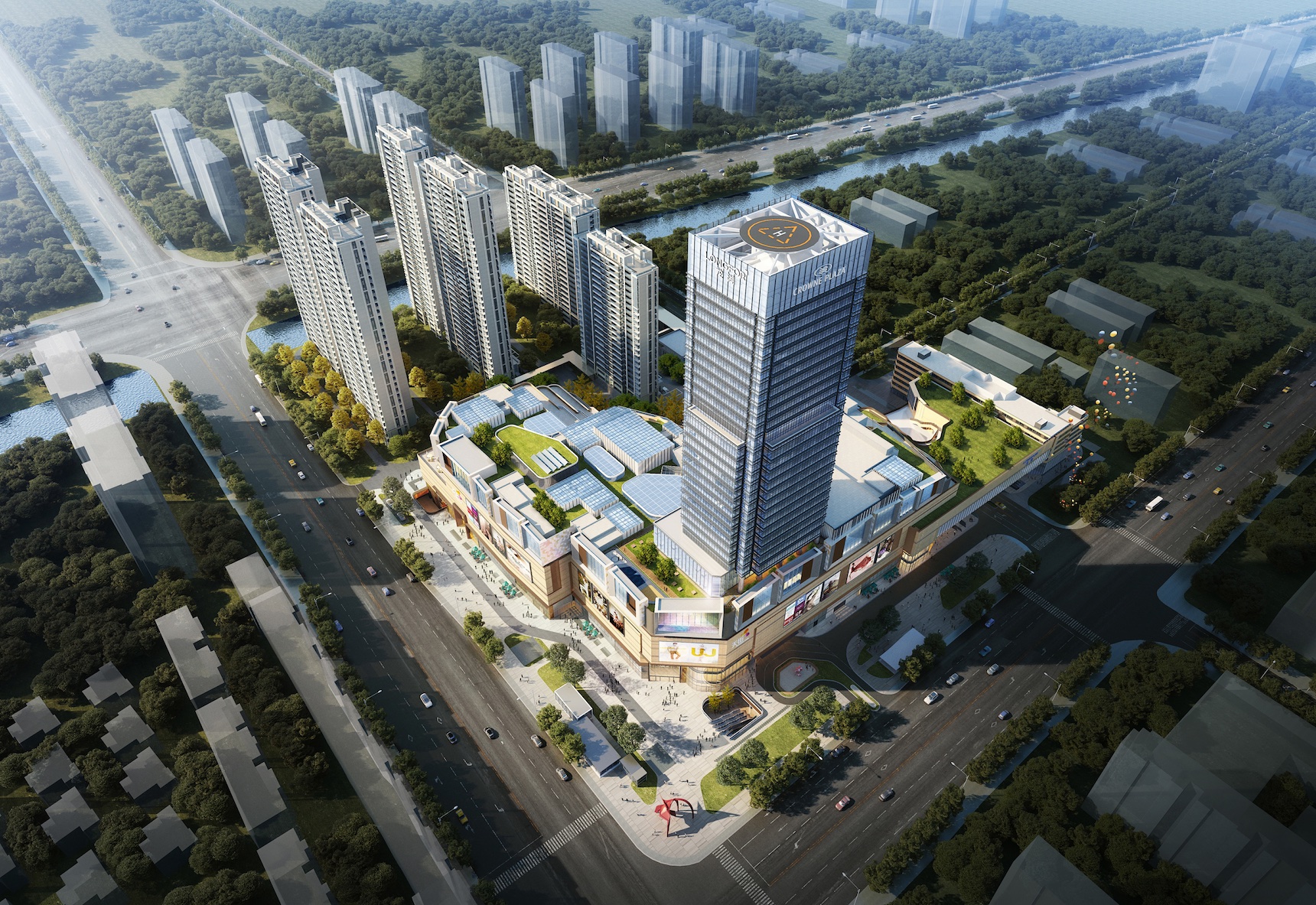 MUSE Design Winners - Suzhou Dongwu Longfor Paradise Walk TOD Complex