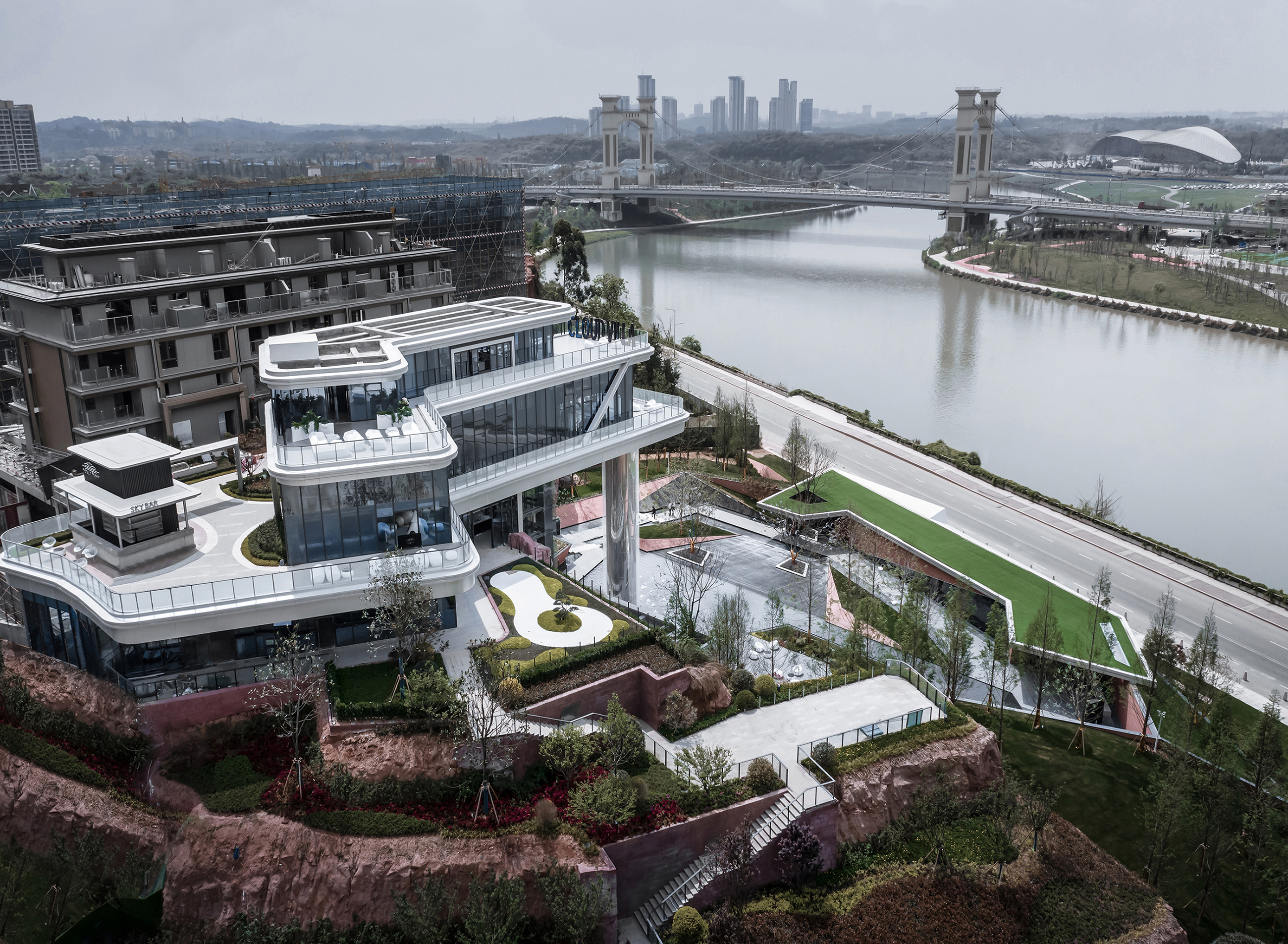 MUSE Design Winners - Chengdu DoThink Luhu Cloud Villa