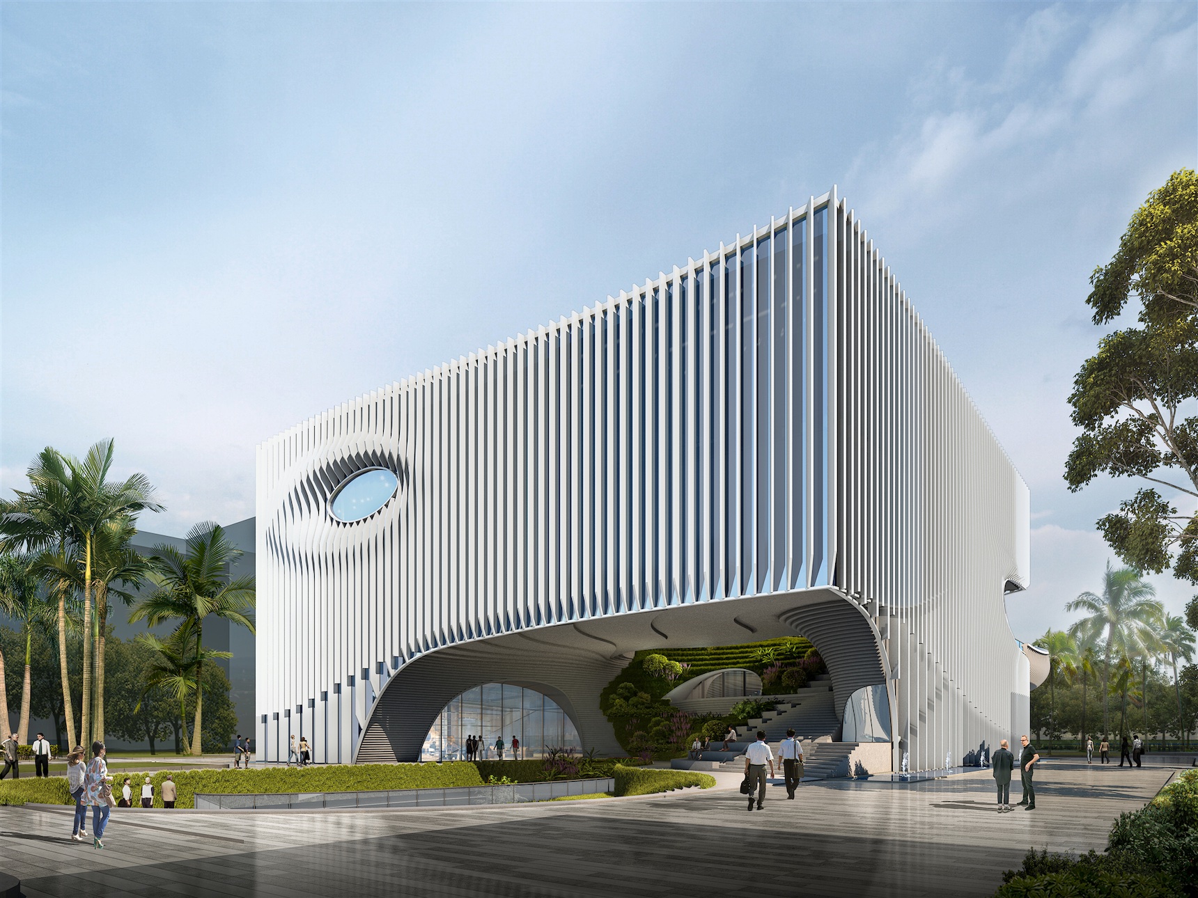MUSE Design Winners - S.I. SOUTH CHINA LOGISTICS PARK EXHIBITION CENTER