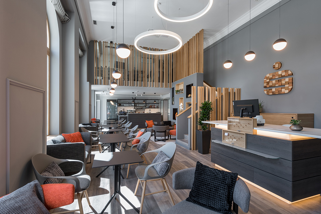 MUSE Design Winners - Bank in a Coffee shop or coffee shop in a Bank