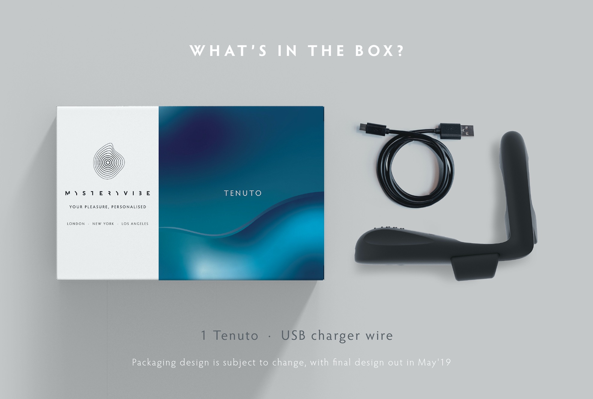 MUSE Design Winners - Tenuto – The Smart Wearable Vibrator for Men