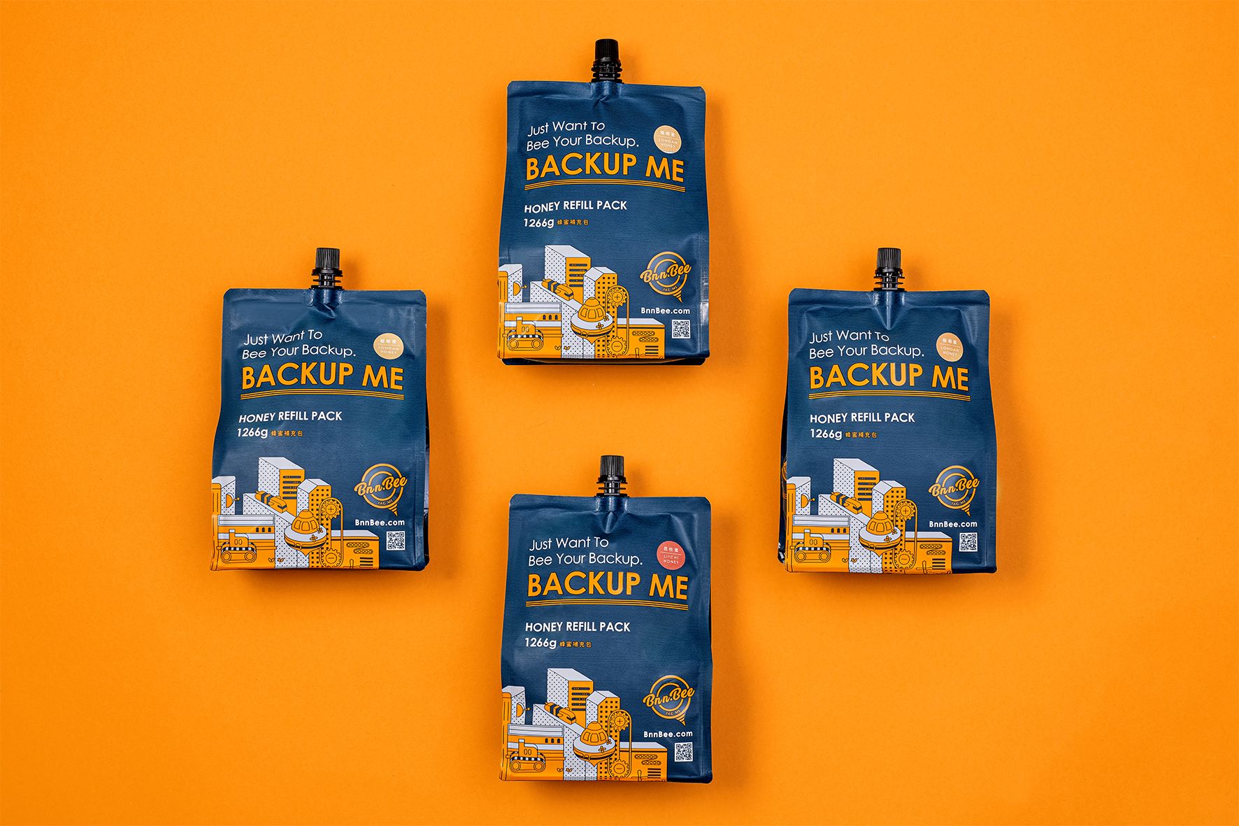 MUSE Design Winners - BACKUP ME Honey Refill Pack